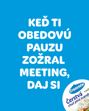 Keď ti obedovú pauzu zožral meeting, daj si syrokrém