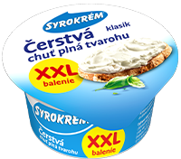 produkt - Syrokrém čerstvá chuť klasik XXL 150 g