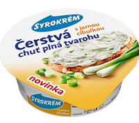 produkt - Syrokrém čerstvá chuť s jarnou cibuľkou 80 g