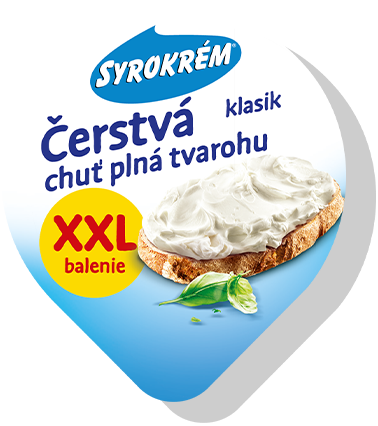 Syrokrém čerstvá chuť klasik XXL 150 g